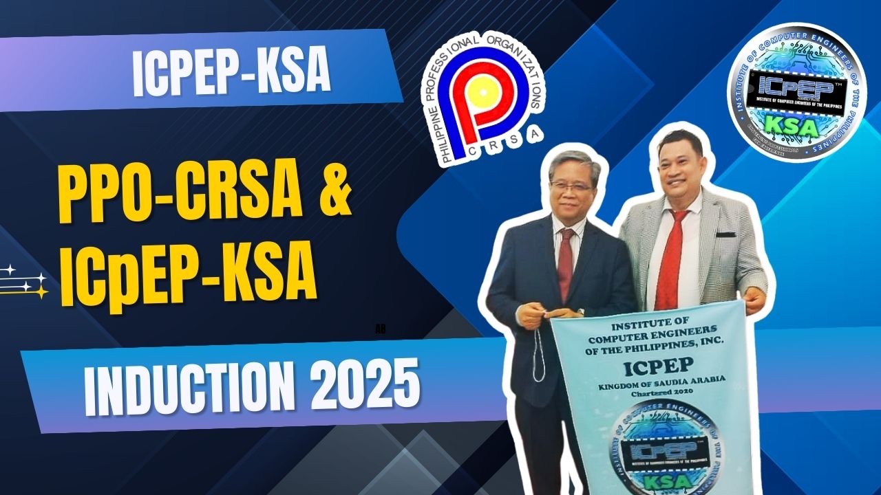 PPO-CRSA & ICpEP-KSA Induction 2025