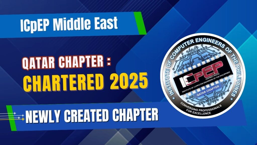 Independent ICPEP-Qatar Chapter Receives Official 2025 Charter